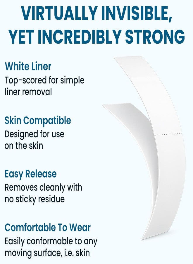 SUPERTAPE Contour LF Lace Tape for Wigs Waterproof, Double Sided Hair Tape, Lace Front Wig Tape Double Sided Ultra Strong Hold, Double Sided Hair Tape Adhesive for Hairpieces – 36 Contours - Image 2
